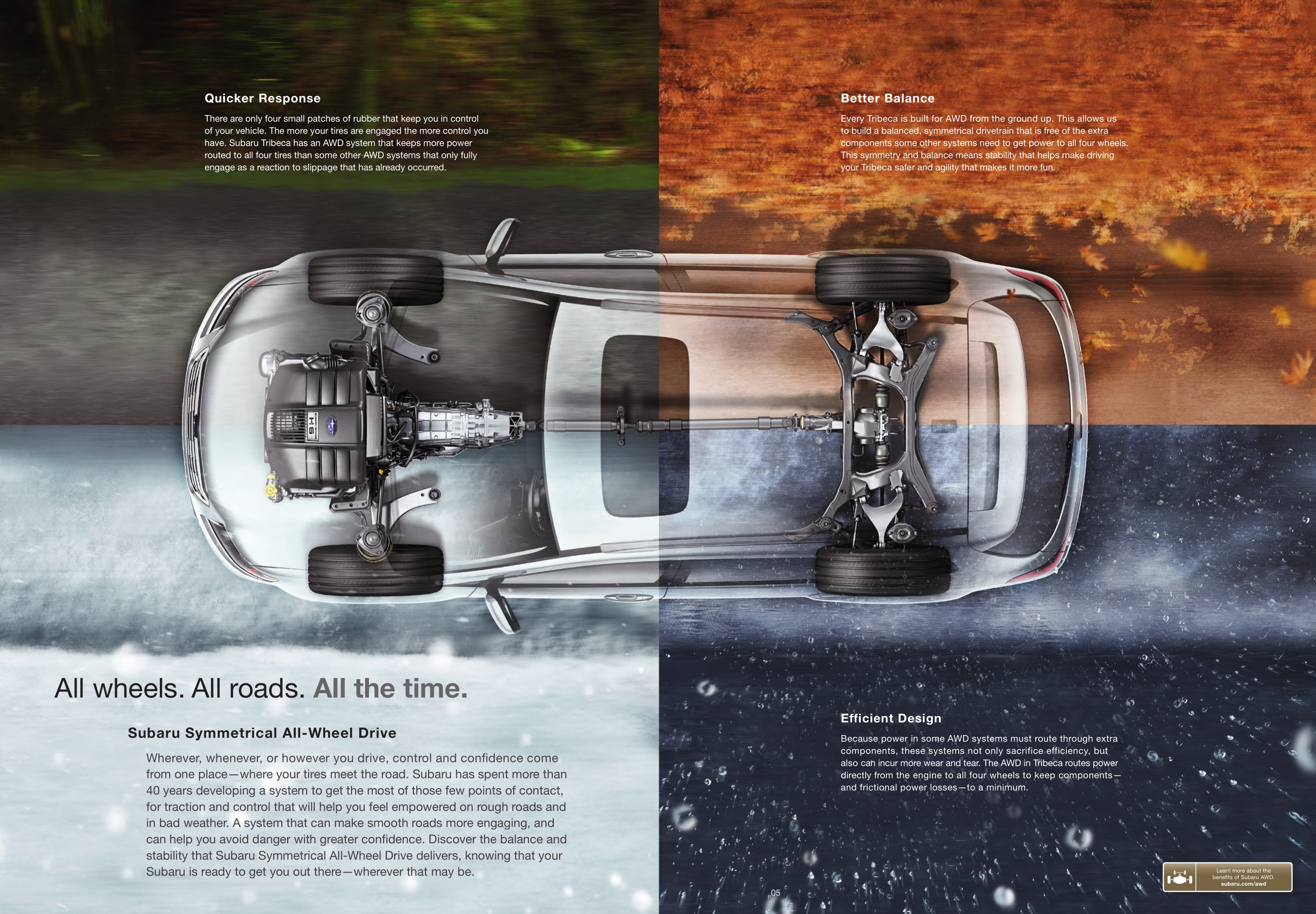 2014 Subaru Tribeca Brochure Page 13